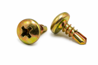 6-20 X 3/8 PHIL PAN SDS  ZN-YELLOW